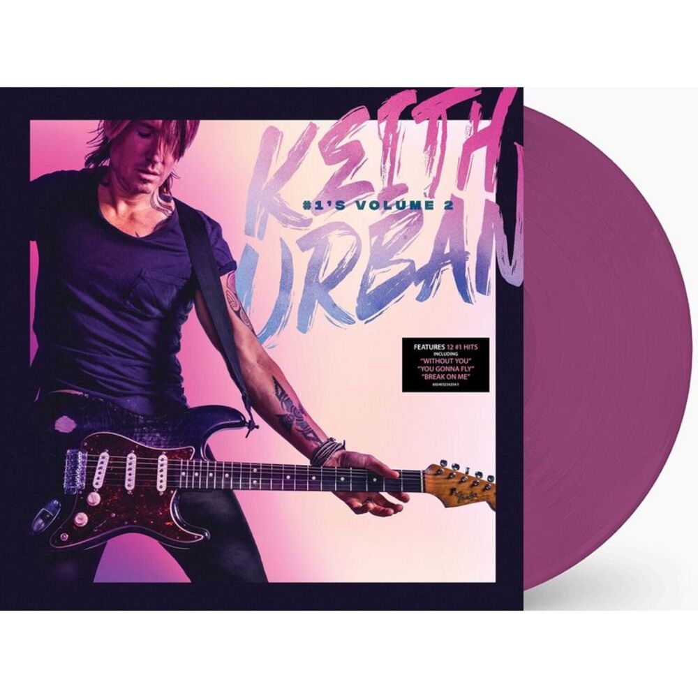 Keith Urban - #1's Volume 2  (Exclusive Grape color vinyl)  LP LP